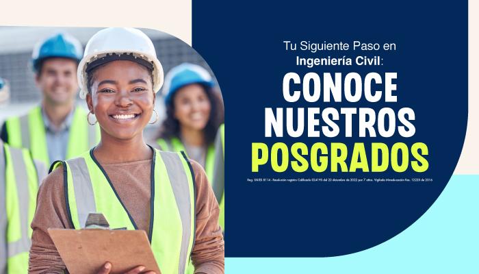 Tu siguiente paso en la Ingeniería Civil:  Charla informativa con el Director del Programa